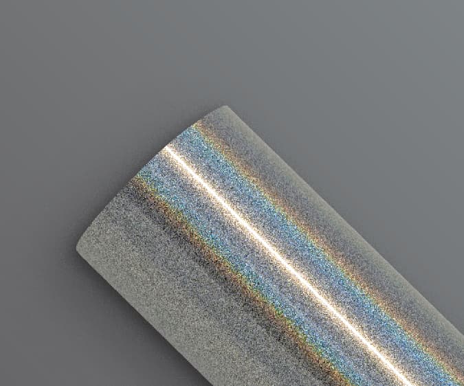 G-AO9005  Decal màu chuyển sắc Laser Flash Silver
