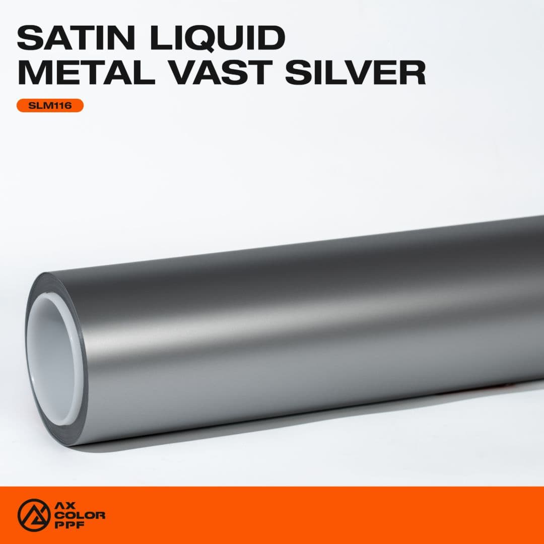 SLM116 Color PPF màu Bạc Satin Liquid Metal Vast Silver